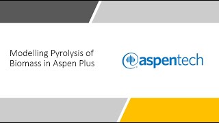 Pyrolysis of biomass in Aspen Plus  Part 1 Grinding and Drying of biomass [upl. by Okihsoy]