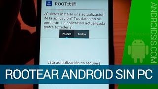 APKiRoot Rootea tu Android sin PC [upl. by Anirtap]