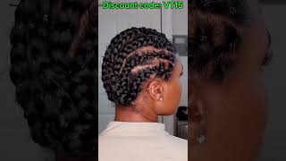 HOW TO INSTALL CROCHET BRAIDS HAIR EXTENSION LIKE A PRO [upl. by Bathesda]