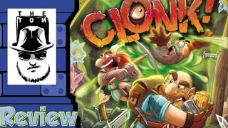 Clonk Review  with Tom Vasel [upl. by Graces674]