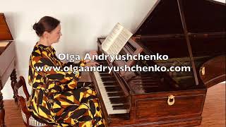 Olga Andryushchenko plays Chopin on a rare 1835 Pleyel Fortepiano [upl. by Stearne]