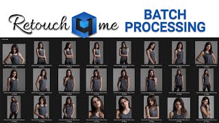 Batch Retouching in Retouch4Me  EDIT 10x FASTER [upl. by Zwick]