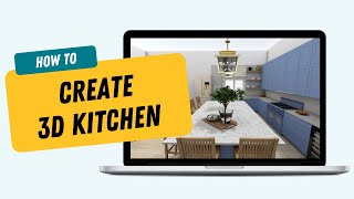 Create a 3D Kitchen with RoomSketcher [upl. by Clint867]