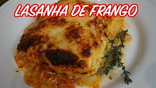 RECEITA DE LASANHA DE FRANGO SIMPLES [upl. by Asital]