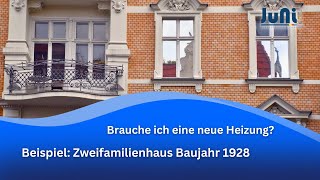 Die richtige Heizungsauswahl Fallbeispiel 3 Optimale Lösungen für ein Zweifamilienhaus von 1928 [upl. by Mahla]