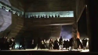 Lohengrin  Royal Opera House Copenhagen Battle Sequence [upl. by Enomsed]