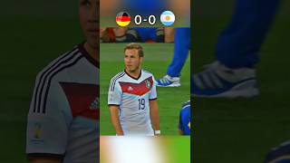 🇦🇷Argentina vs 🇩🇪Germany world cup 2014 🏆 Gotze 🥶 [upl. by Tebazile]