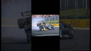 Verstappen and Hamiltons battle ends in a crash at Hungary f1 f1edit [upl. by Ribaj]