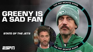 Aaron Rodgers Zach Wilson and the Jets QB play make Greeny a sad fan 😩  The Pat McAfee Show [upl. by Ecienal]