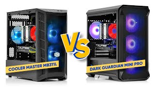 CoolerMaster MB311L VS DARK Guardian Mini Pro Case Comparision [upl. by Hiroshi767]