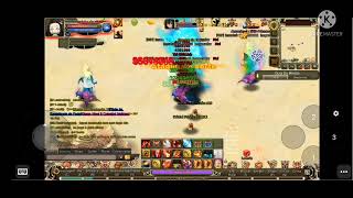 PvP Asa de Cristal  5vs1 na colheita maldita s100Samael [upl. by Nadabus]