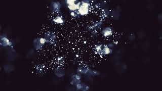 White particles moving on Black Background  Creative Common Library  No Copyright Footage [upl. by Valdemar]