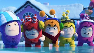 Oddbods  Snow Joke  Funny Cartoons For Kids [upl. by Arral]