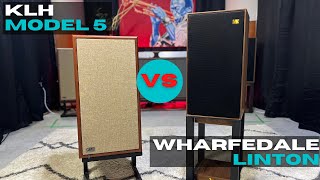 KLH Model 5 vs Wharfedale LINTON [upl. by Elvis]