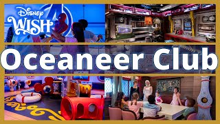 Disney Wish  Oceaneer Club  Marvel  Star Wars  Fairytale Hall  Imagineering  Mickey Kids Club [upl. by Nets]