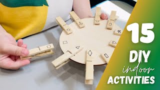 DIY Indoor Play Activities on a Budget l Occupational Therapy Ideas for Preschoolers [upl. by Herculie]