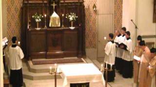 20110227  Solemn Vespers and Benedictionwmv [upl. by Aitsirhc102]