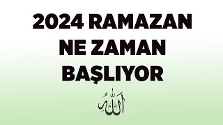 2024 Ramazan Ayı Ne Zaman Başlıyor Ramazan Bayramı tatili kaç gün olacak [upl. by Vowel640]