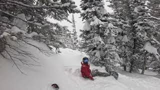 Powder Day at Steamboat Springs 22724 [upl. by Knutson]