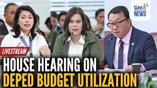 LIVE VP Sara Duterte at the House hearing on OVP and DepEd budget  GMA Integrated News  Replay [upl. by Clay]