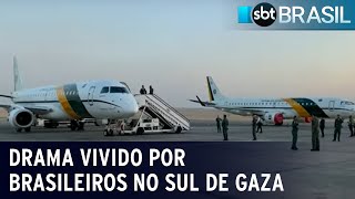 Situação de brasileiros que aguardam para deixar Gaza é muito precária  SBT Brasil 311023 [upl. by Adnauq775]