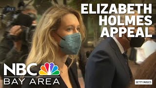 Lawyers for Elizabeth Holmes return to court to appeal her fraud conviction [upl. by Donal244]