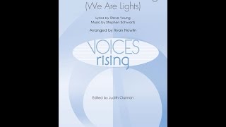 The Chanukah Song We Are Lights SATB Choir  Arranged by Ryan Nowlin [upl. by Larimor658]