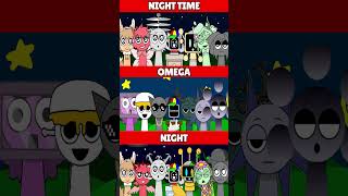 Incredibox Sprunki Night Time VS Omega VS Night MIX VERSION [upl. by Loralie]