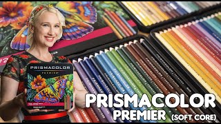 Reviewing The Prismacolor Premier Soft Core Color Pencils  The best blending wax pencil [upl. by Garreth]