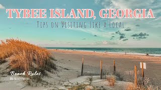 Visit Like a Local Beach Rules  Tybee Island Georgia [upl. by Aneetsirhc737]