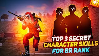 SECRET  BRRANK  CHARACTER SKILL COMBINATION 🚀  BEST CHARACTER SKILL COMBO 2024 🔥 [upl. by Mireille402]