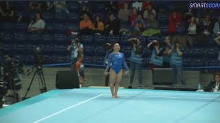 Claudia Fragapane Floor Qual Europeans 2019 [upl. by Aittam519]