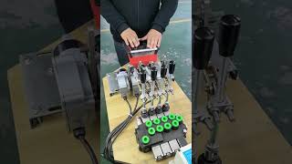 proportional coil clutch motor crane wireless radio Lifts Manipulatorfassiunichiabpalfinger [upl. by Scherle]