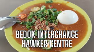 Lunch Time Visit to Bedok Interchange Hawker Centre  Singapore Street Food [upl. by Itaws229]