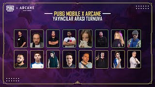 YENİ ARCANE MODU YAYINCI TURNUVASI  PUBG MOBILE 🧊🍳 [upl. by Cinelli508]