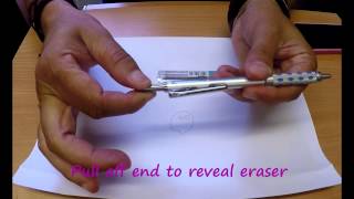 Pentel Graphgear Pencils tutorial [upl. by Lorn116]