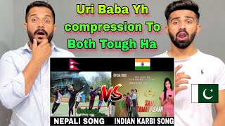 Pakistani Boys shocking Reaction Godawari Banaima Nepali Song vs Sami Komat Asami  karbi song [upl. by Billat]