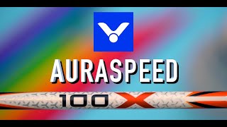 Victor Auraspeed 100X  Mohammad Ahsans Speedy EASY POWER badminton racket [upl. by Tito]