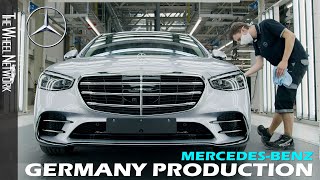 MercedesBenz Production in Germany [upl. by Enylrac]