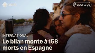 Inondations en Espagne  désolation dans la région de Valence [upl. by Collimore]