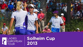 Solheim Cup  Day 1 Afternoon Highlights [upl. by Kannan]