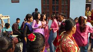 Ramesh amp Rita Wedding KALO KOTHI GALAIMA Dance Video [upl. by Ivar]