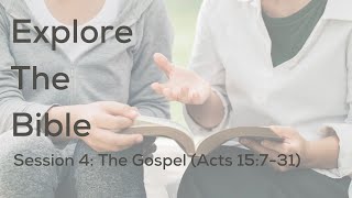 Lifeway  Explore the Bible The Gospel Acts 15731 [upl. by Nnyleve214]