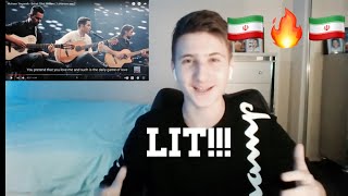 American Reacts to Iranian music 🇮🇷🔥🇮🇷 Mohsen Yeganeh  Behet Ghol Midam  I promise you [upl. by Guevara]