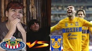 CHILENOS REACCIONAN a CHIVAS 23 TIGRES  REMONTADA EPICA [upl. by Ttoille]