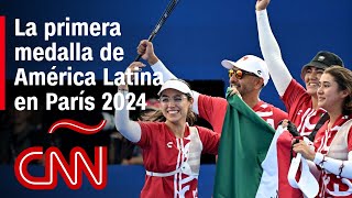 México consigue su primera medalla en París 2024 [upl. by Idnib]