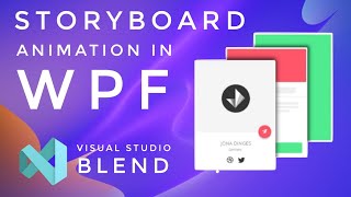 WPF Tutorial Storyboard Animation in WPF  Visual studio blend  Triggers [upl. by Leanora]