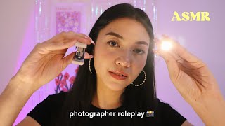 ASMR  Photographer roleplay but with light amp stapler  soft spoken bahasa melayu [upl. by Ammeg]