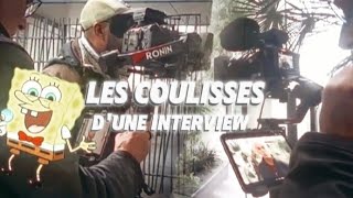 Je vous montre les coulisses dune interview à SaintOuen [upl. by Airotna]