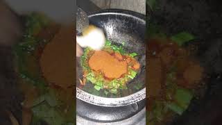 Sri Lankan baby jackfruit curry  ගමේ රහට පොලොස් ඇඹුල polos cooking food recipe shorts [upl. by Lundell]